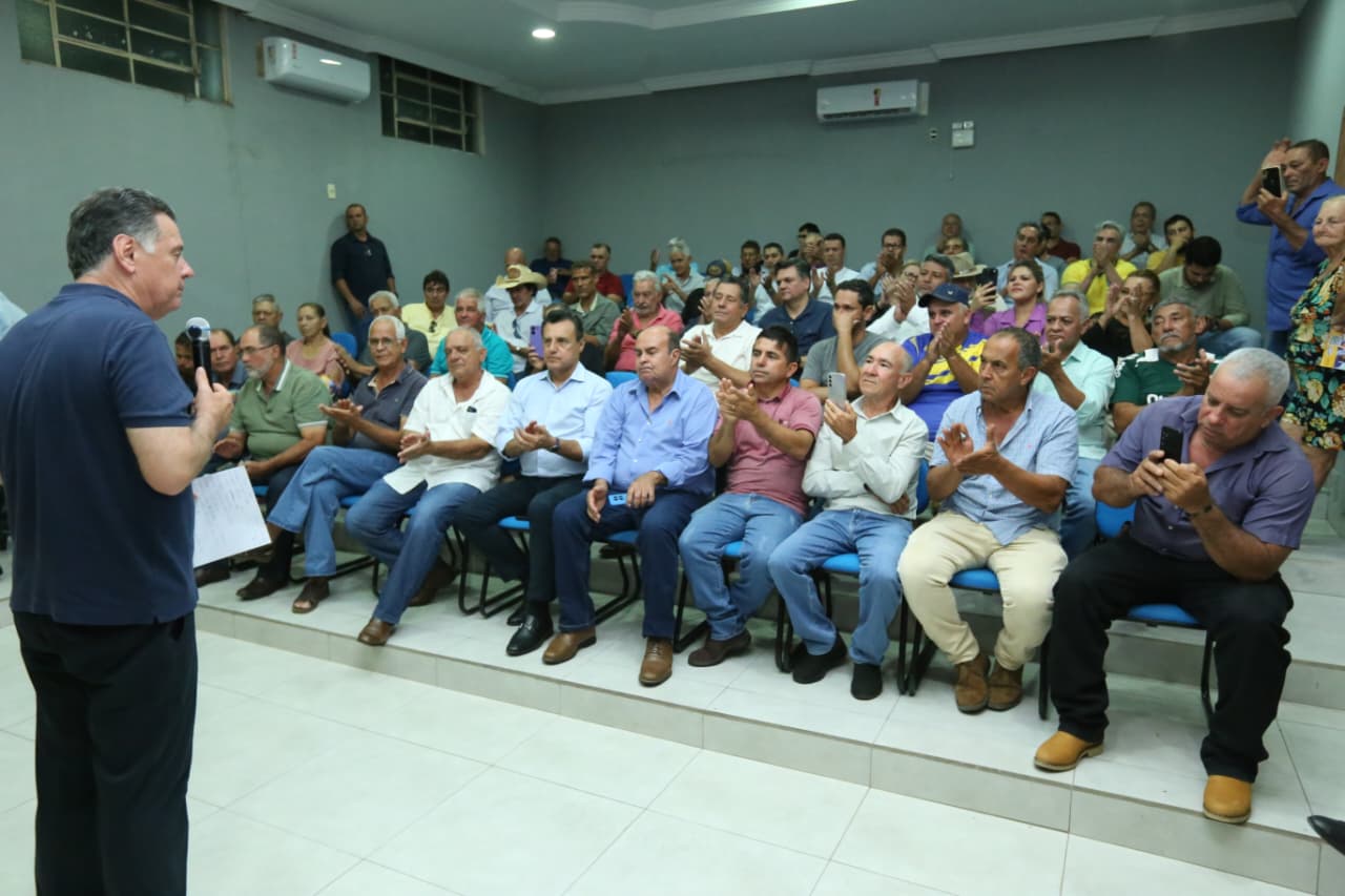 Pré-candidato Marconi Perillo em visitas à municípios do Oeste goiano. | Fotos: Henrique Luiz 